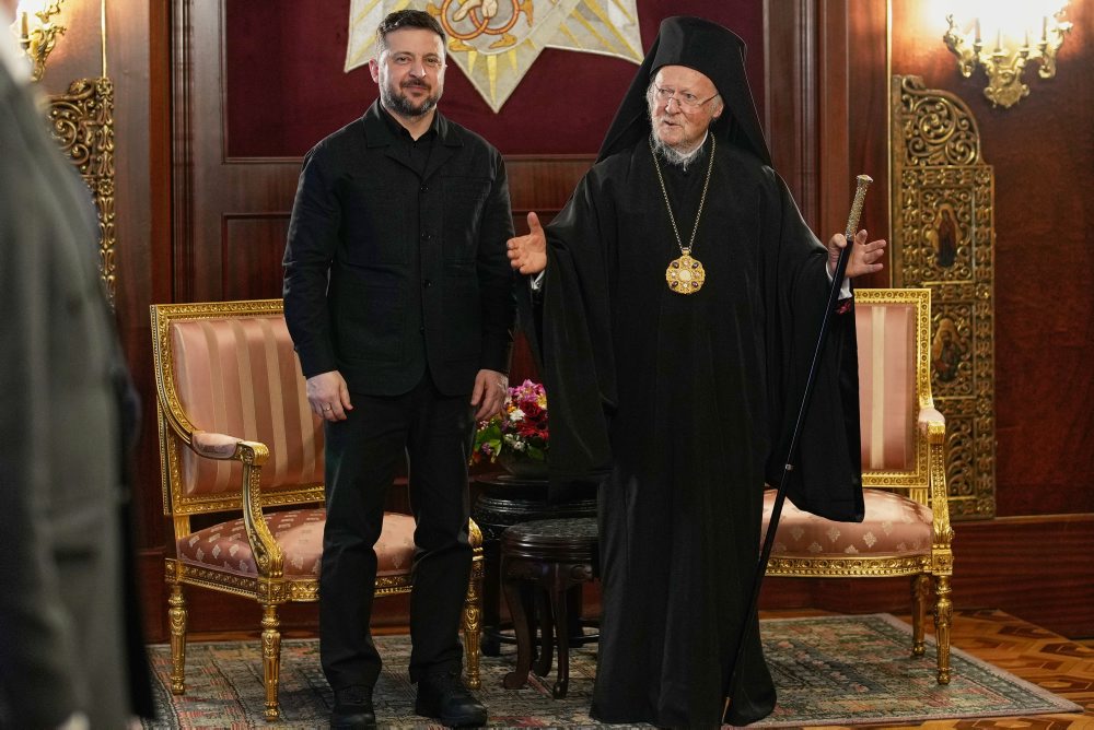 Ukrajinský prezident Zelenskyj v Turecku