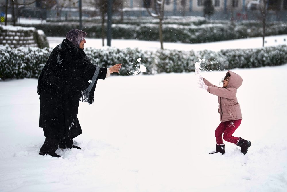 Sneženie v Turecku 