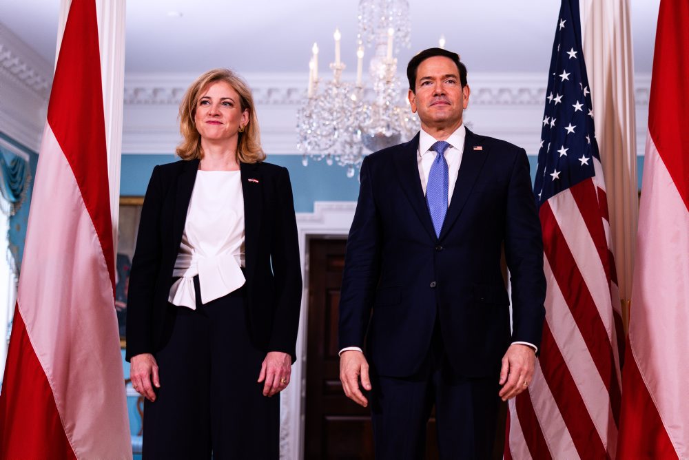 Stretnutie ministrov zahraničných vecí USA a Rakúska 