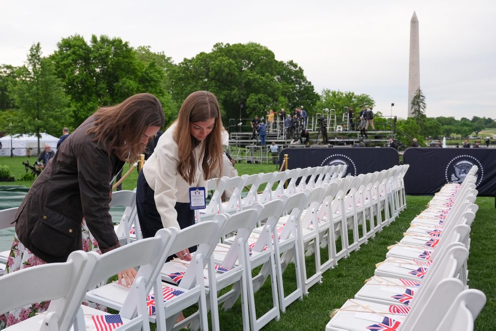 Karol III. na návšteve USA