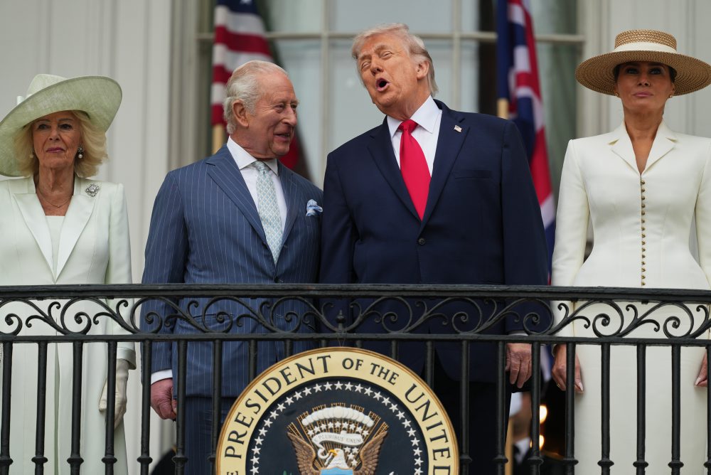 Karol III. na návšteve USA