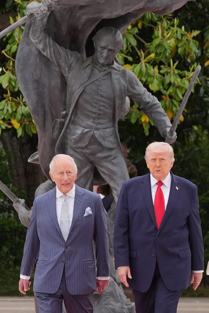 Karol III. na návšteve USA