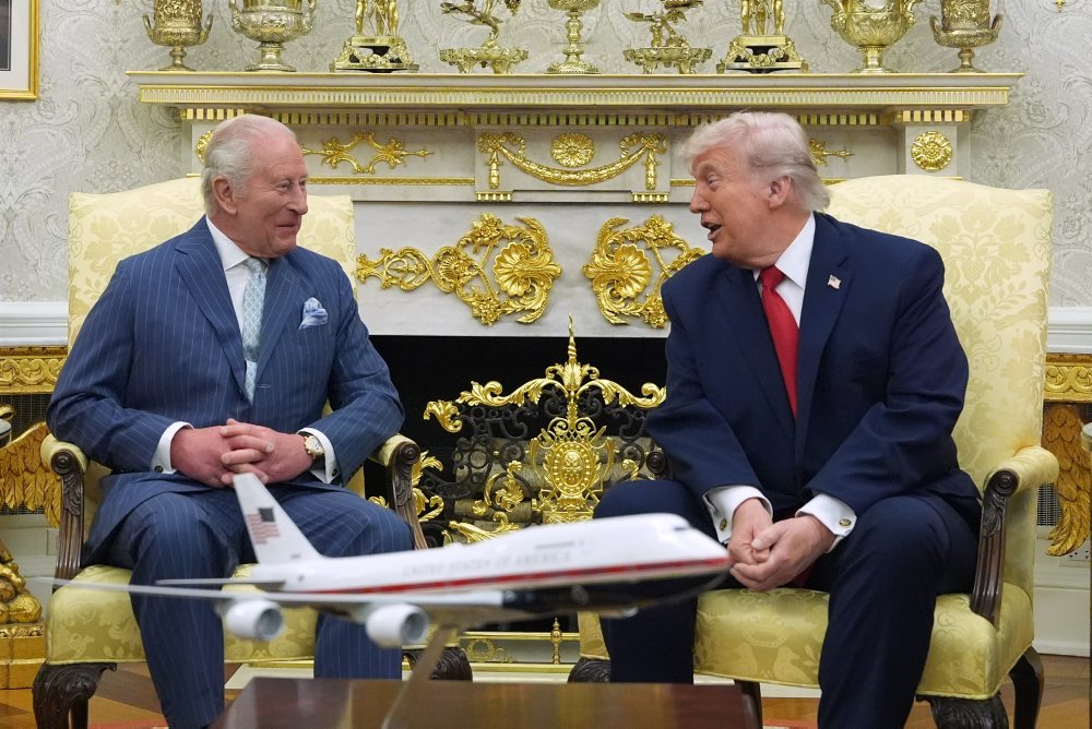 Karol III. na návšteve USA