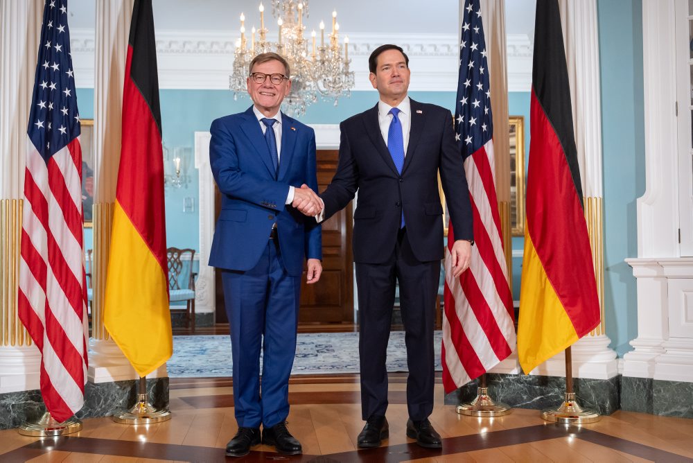 Nemecký minister zahraničných vecí Johann Wadephul v USA