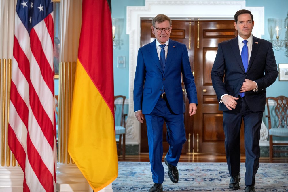 Nemecký minister zahraničných vecí Johann Wadephul v USA