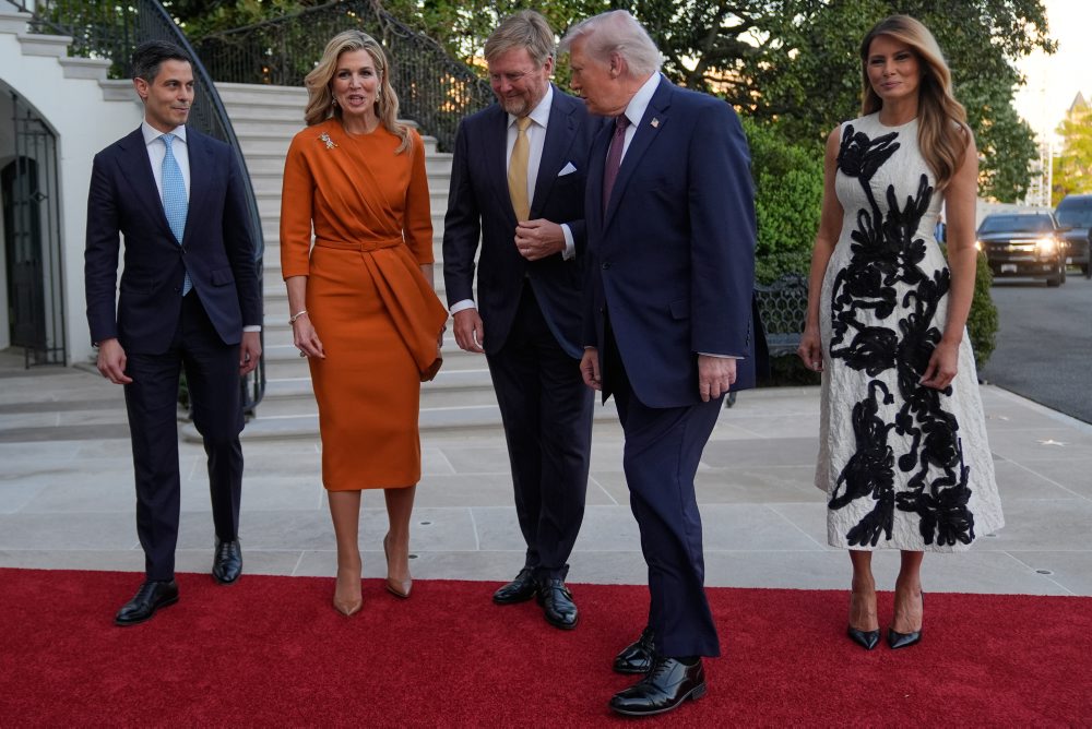 Holandský kráľovský pár v USA