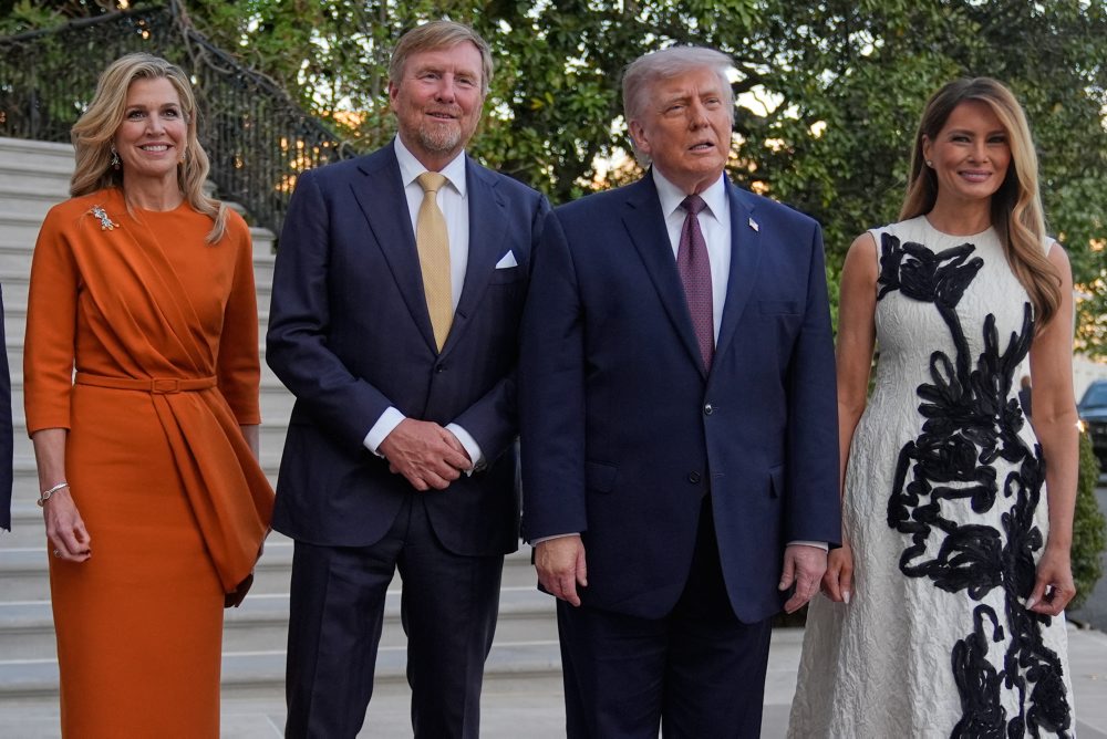 Holandský kráľovský pár v USA