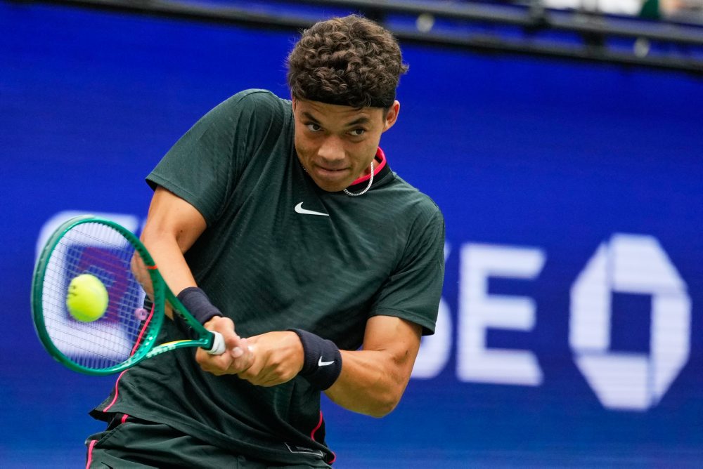 1. kolo dvojhry mužov na US Open: Darwin Blanch - Taylor Fritz