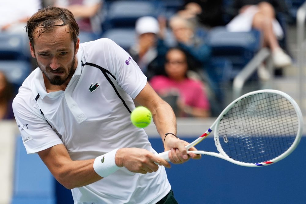 2. kolo dvojhry mužov na US Open: Daniil Medvedev - Sebastian Gorzny