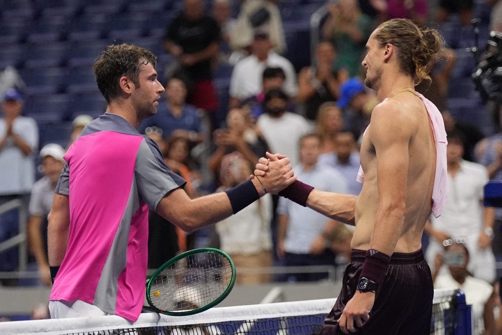 2. kolo US Open: Alexander Zverev - Quentin Halys
