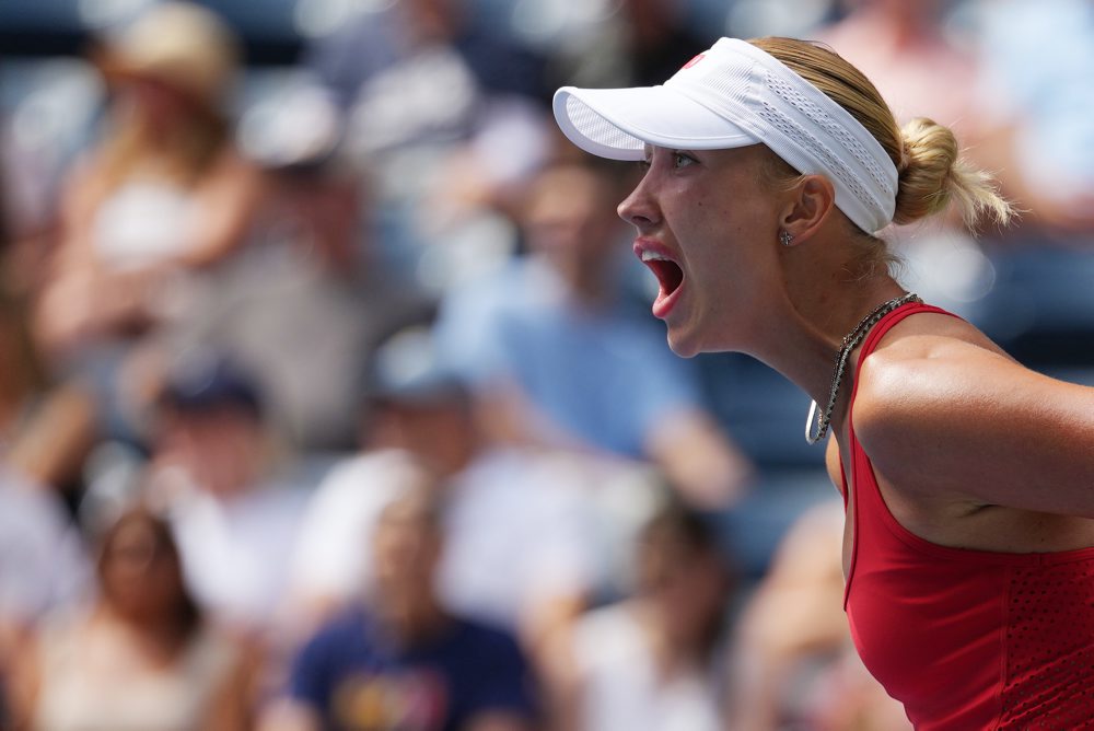 3. kolo ženskej dvojhry:  Anastasia Potapovová - Amanda Anisimovová
