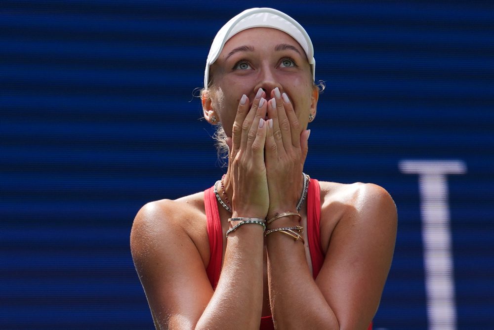 3. kolo ženskej dvojhry:  Anastasia Potapovová - Amanda Anisimovová