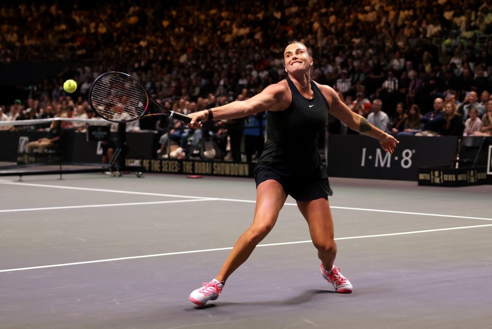 Tenisový exhibičný zápas Súboj pohlaví