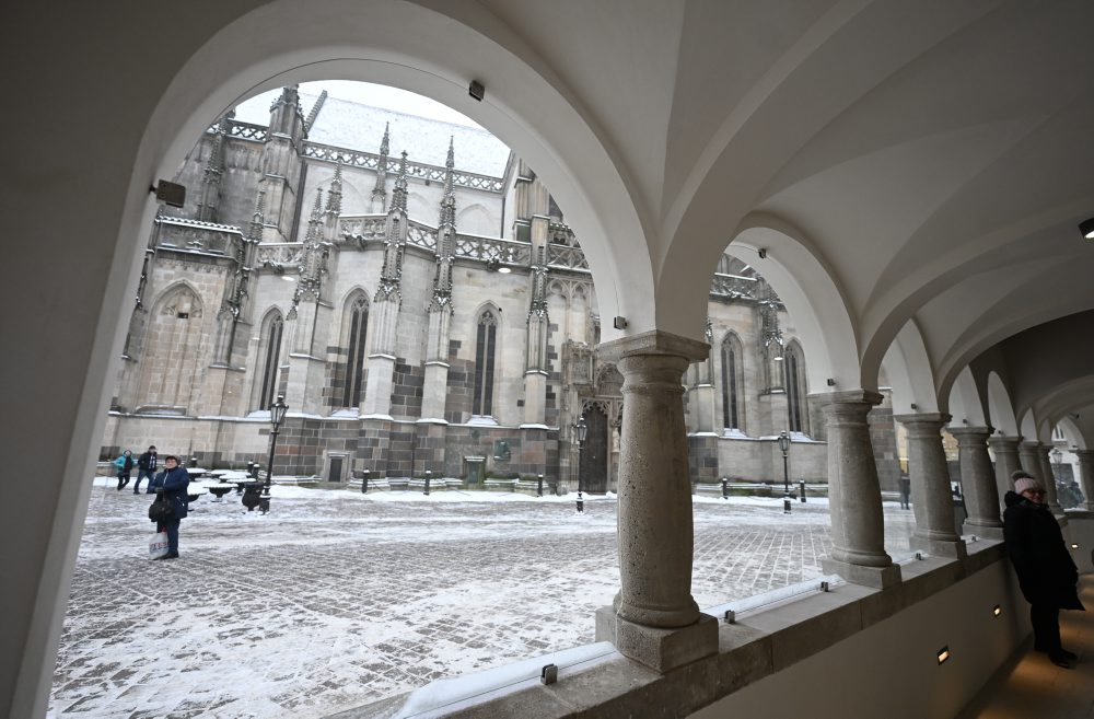 Ukončenie reštaurátorských prác na Urbanovej veži v Košiciach
