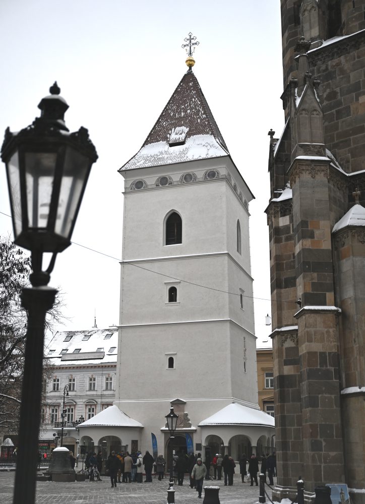 Ukončenie reštaurátorských prác na Urbanovej veži v Košiciach