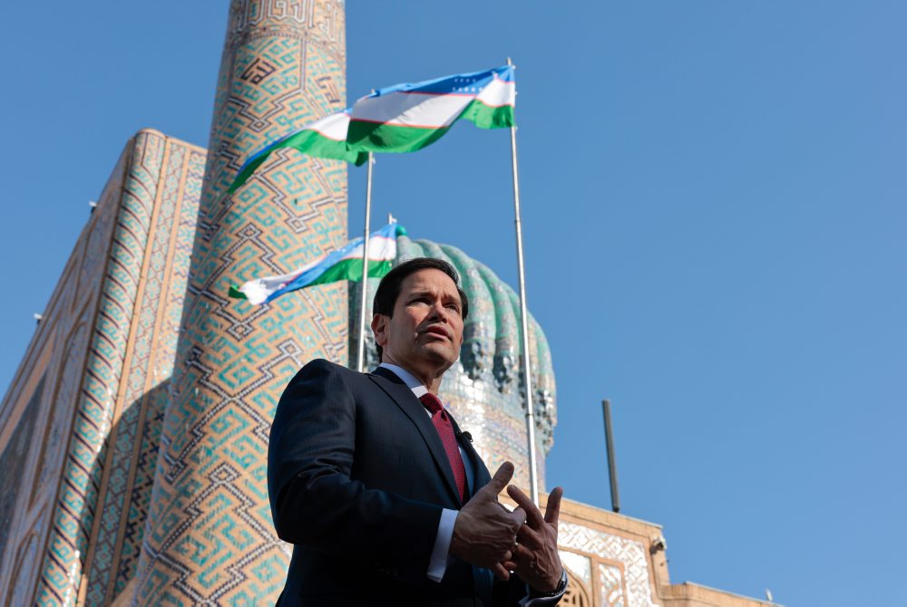 Rubio v Uzbekistane