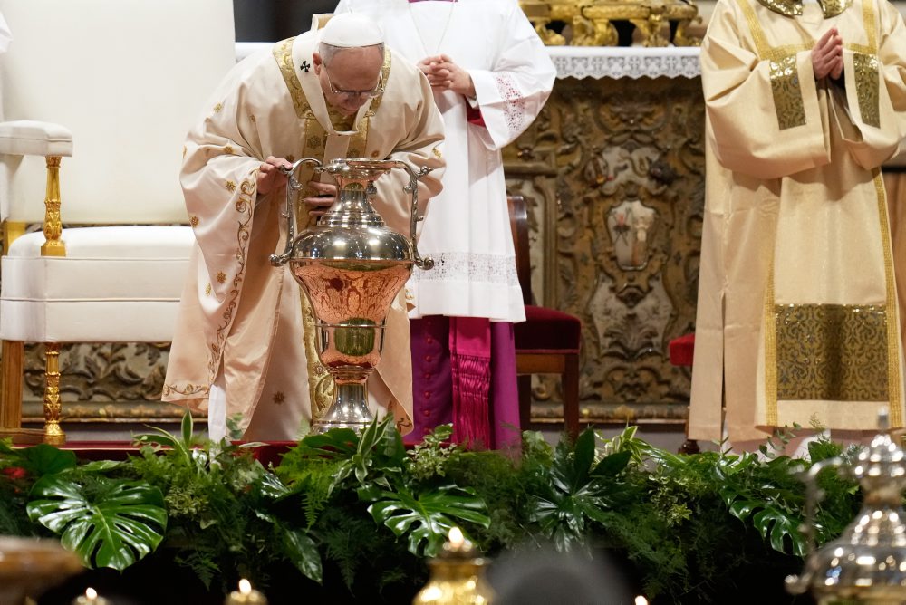 Bohoslužba na zelený štvrtok