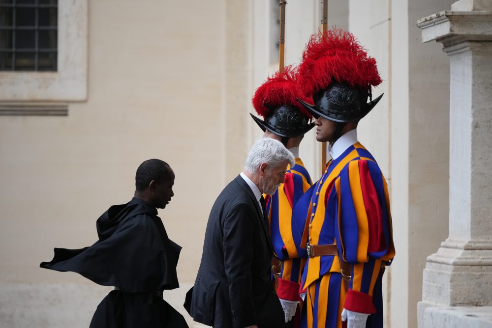 Pavel na súkromnej audiencii u pápeža Leva XIV. 