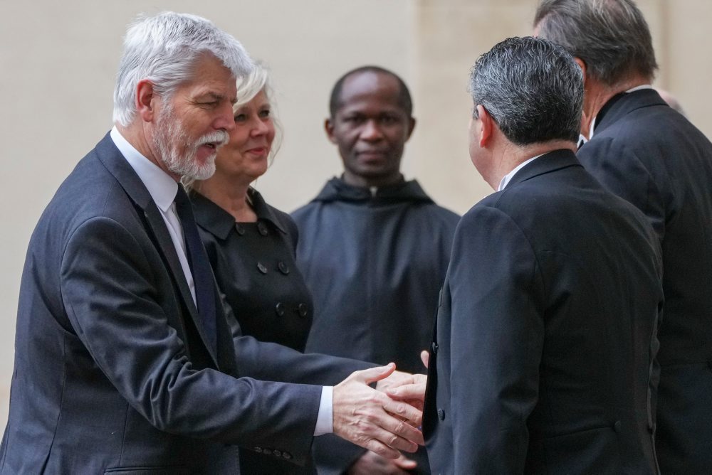 Pavel na súkromnej audiencii u pápeža Leva XIV. 