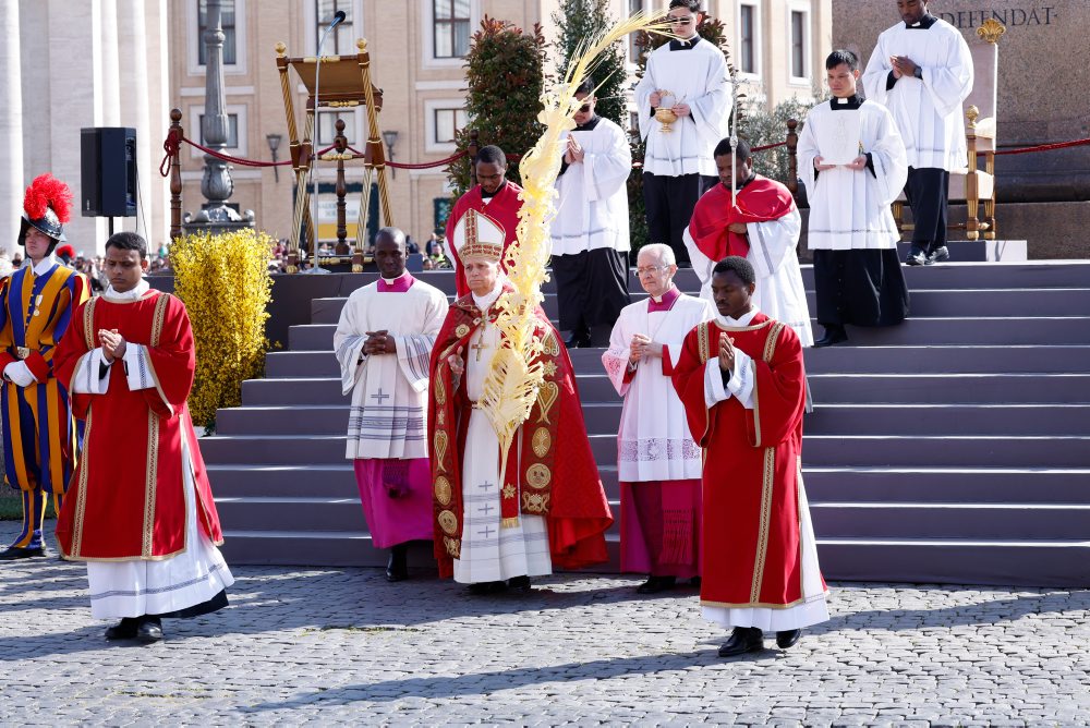 Pápež Lev XIV. celebroval bohoslužbu v Palmovú (Kvetnú) nedeľu na Námestí Sv. Petra vo Vatikáne