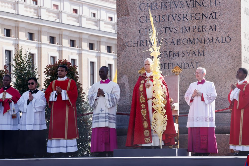 Pápež Lev XIV. celebroval bohoslužbu v Palmovú (Kvetnú) nedeľu na Námestí Sv. Petra vo Vatikáne