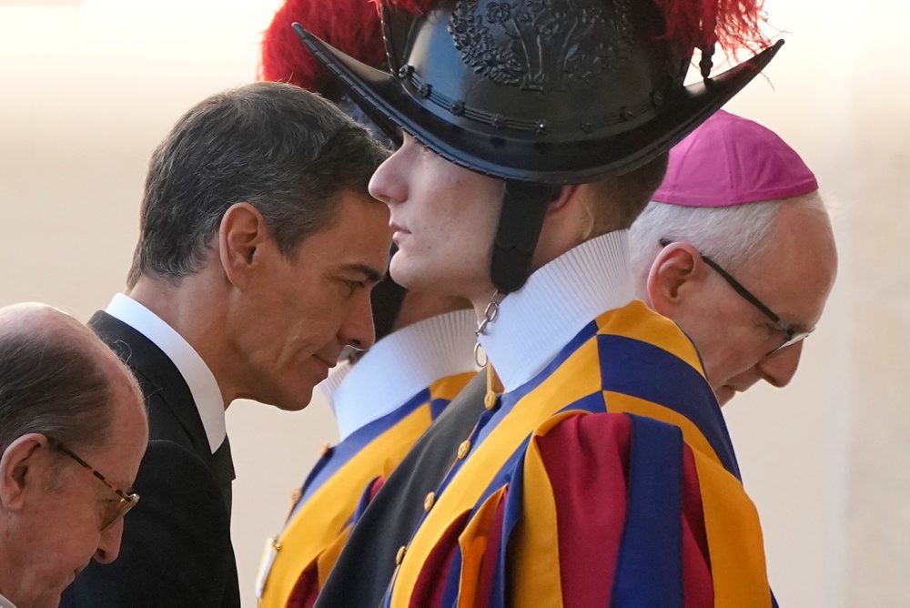 Sánchez vo Vatikáne