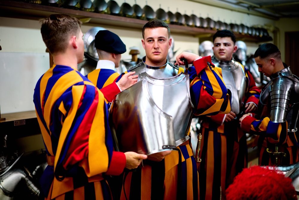 Prísaha nových príslušníkov Švajčiarskej gardy