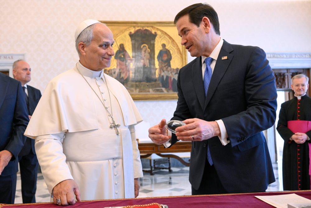 Americký minister zahraničných vecí Marco Rubio v Taliansku