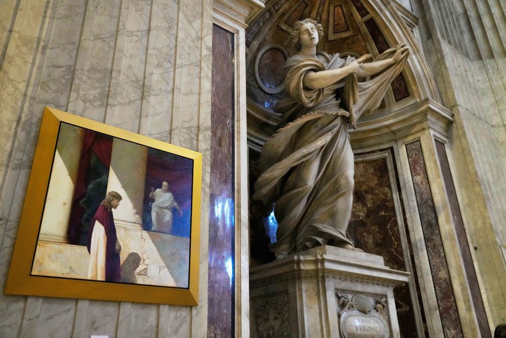 Inaugurácia novej Krížovej cesty v Bazilike sv. Petra vo Vatikáne