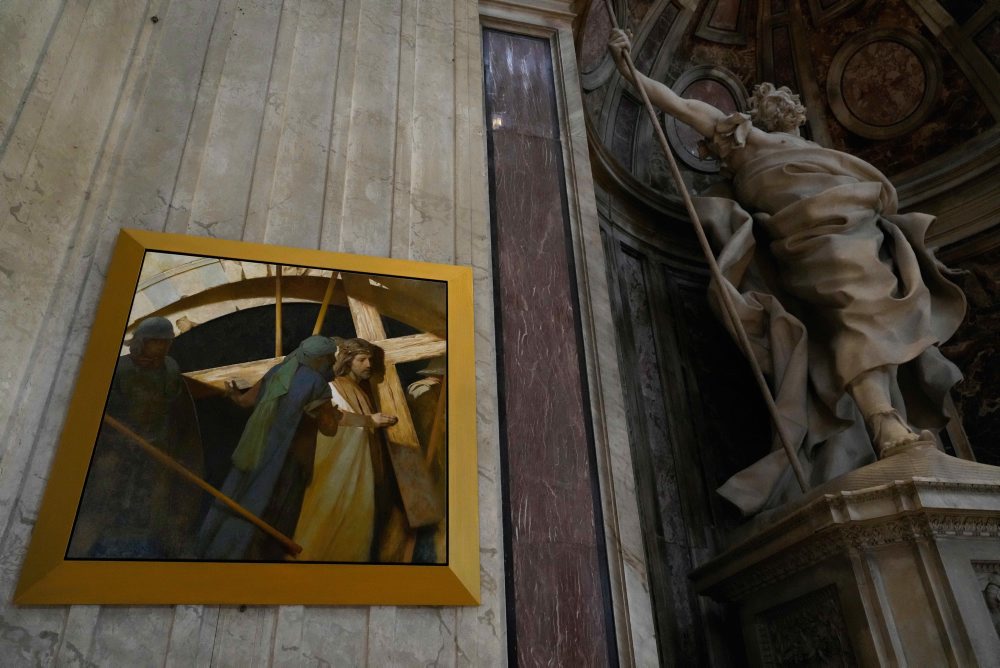 Inaugurácia novej Krížovej cesty v Bazilike sv. Petra vo Vatikáne