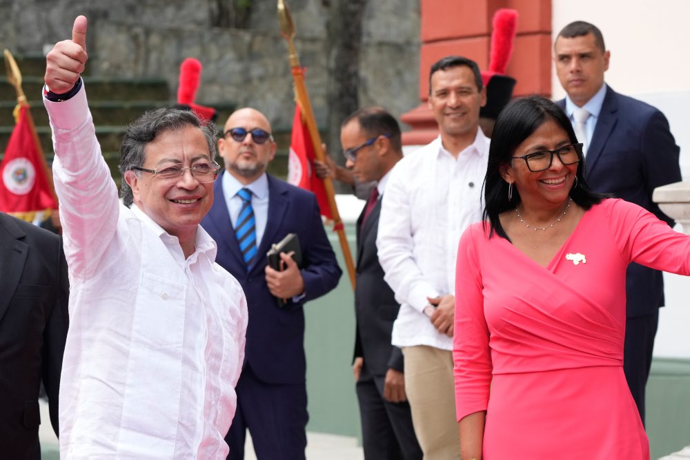 Kolumbijský prezident vo Venezuele 