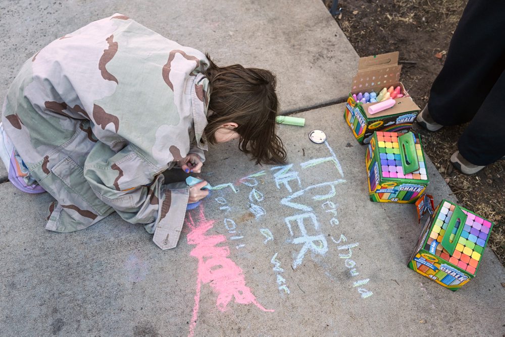 Protest proti zadržanie venezuelského prezidenta a jeho manželky v USA 