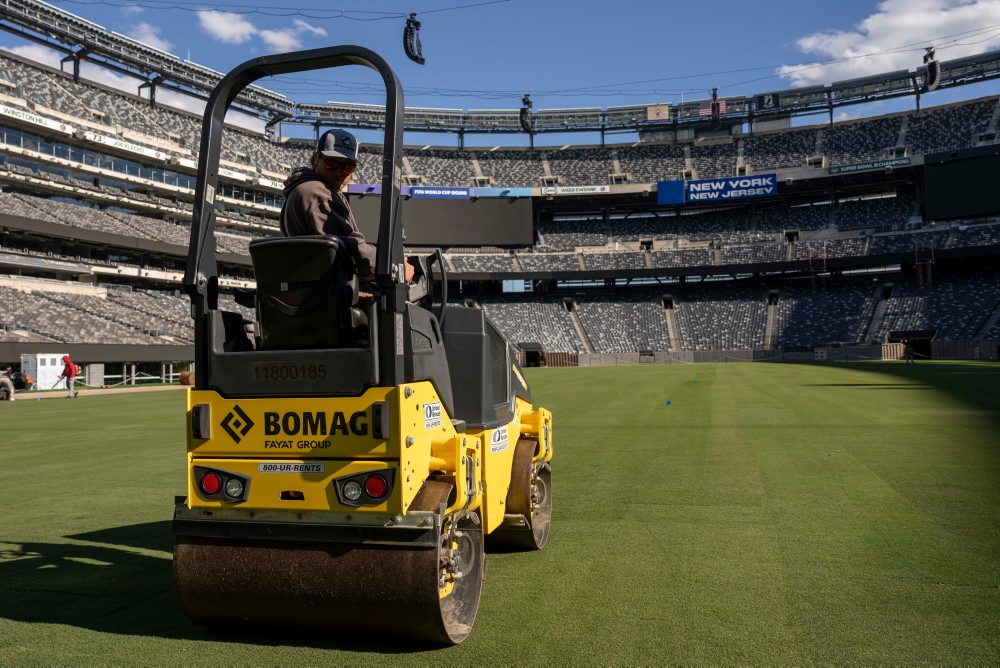 Na MetLife štadióne nainštalovali trávnik pre finále šampionátu