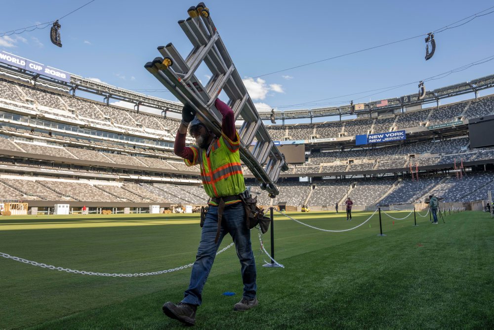 Na MetLife štadióne nainštalovali trávnik pre finále šampionátu