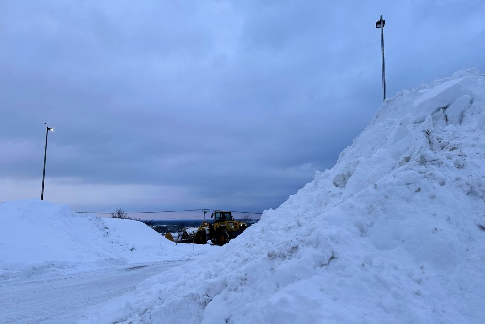 Husté sneženie v americkom štáte New York