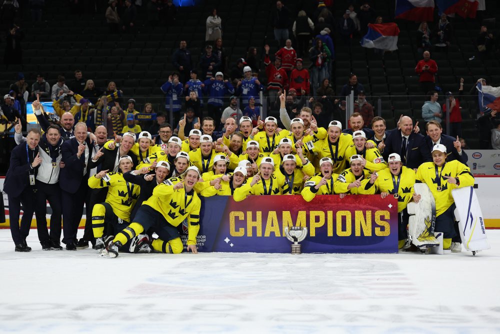 Švédi zdolali Čechov 4:2 a sú majstri sveta