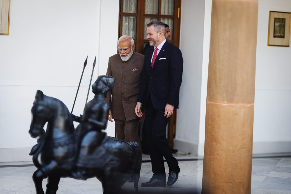 Prezident SR Peter Pellegrini v Indii