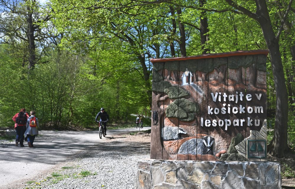 Košický lesopark na Hornom Bankove