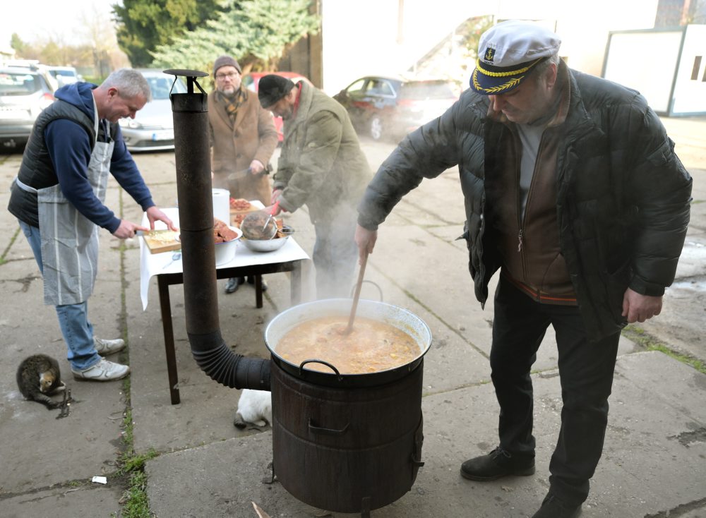 Vianočné stretnutie ľudí bez vlastného domova v Košiciach