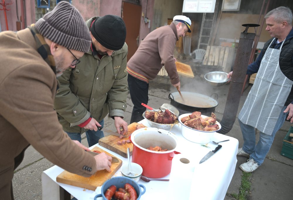 Vianočné stretnutie ľudí bez vlastného domova v Košiciach