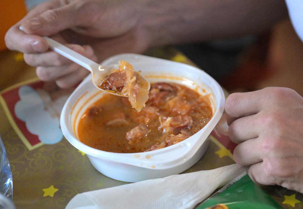 Vianočné stretnutie ľudí bez vlastného domova v Košiciach