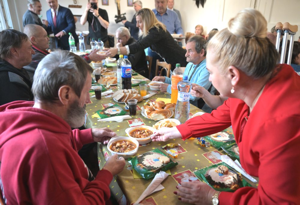Vianočné stretnutie ľudí bez vlastného domova v Košiciach