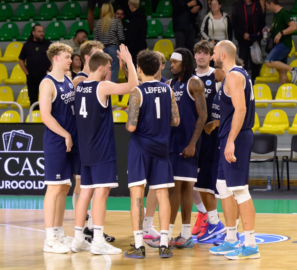 Európsky pohár FIBA v basketbale mužov: Patrioti Levice - Coretec Oostende