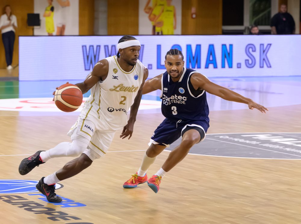 Európsky pohár FIBA v basketbale mužov: Patrioti Levice - Coretec Oostende