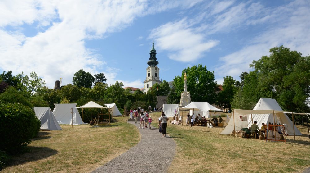 Historický festival Pribinova Nitrawa v Nitre