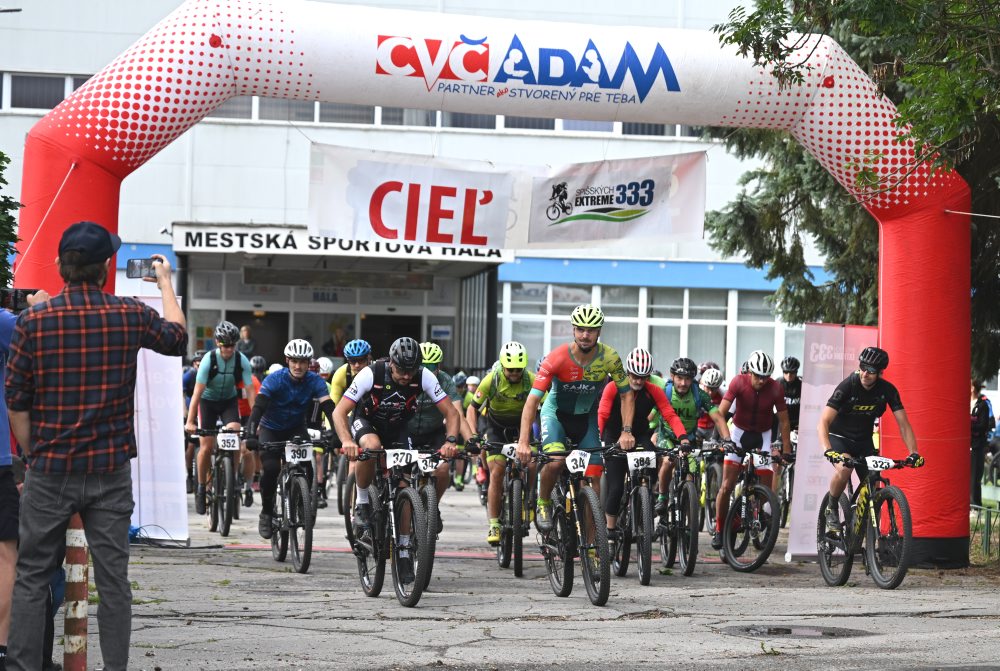 Účastníci 14. ročníka Spišských 333 Extreme v Spišskej Novej Vsi