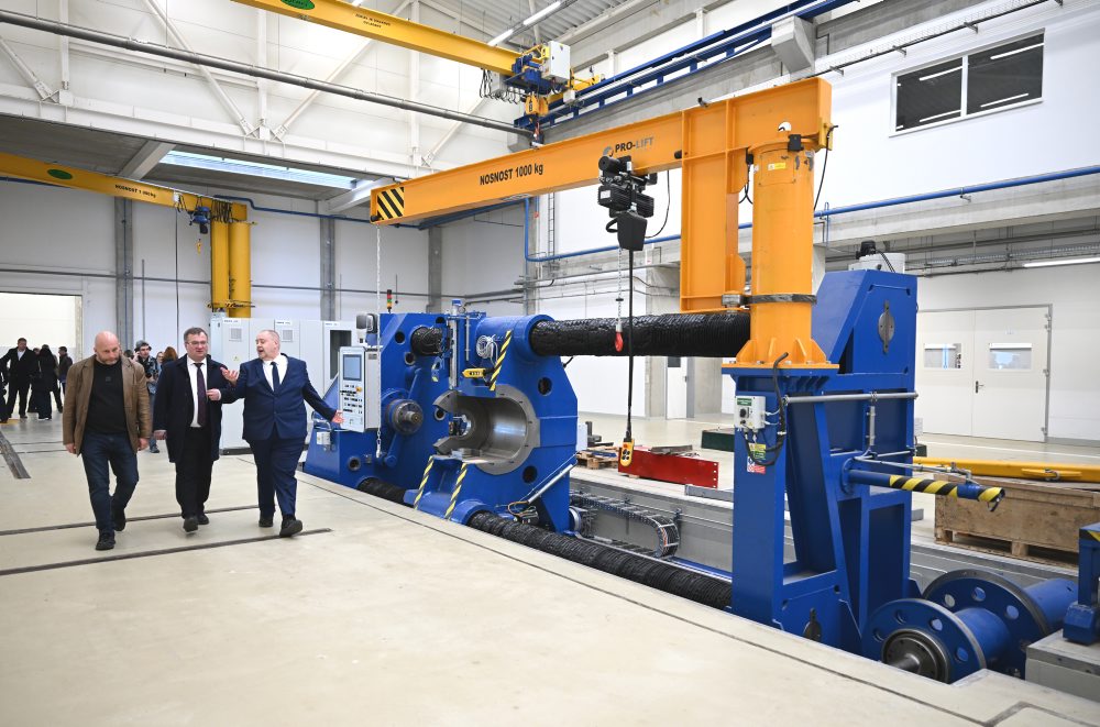 Otvorenie nového električkového depa v Košiciach