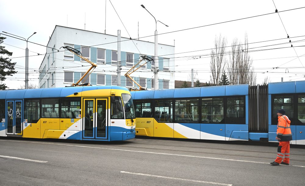 Otvorenie nového električkového depa v Košiciach