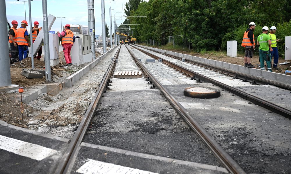 Štatutárny kontrolný deň modernizácie električkových tratí 2.etapy - sídlisko Nad Jazerom v Košiciach