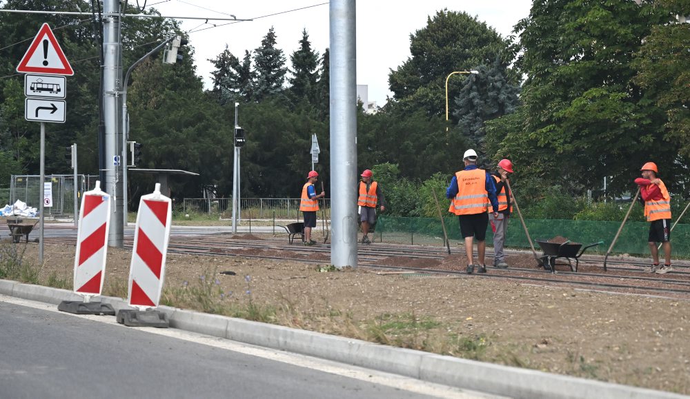 Štatutárny kontrolný deň modernizácie električkových tratí 2.etapy - sídlisko Nad Jazerom v Košiciach